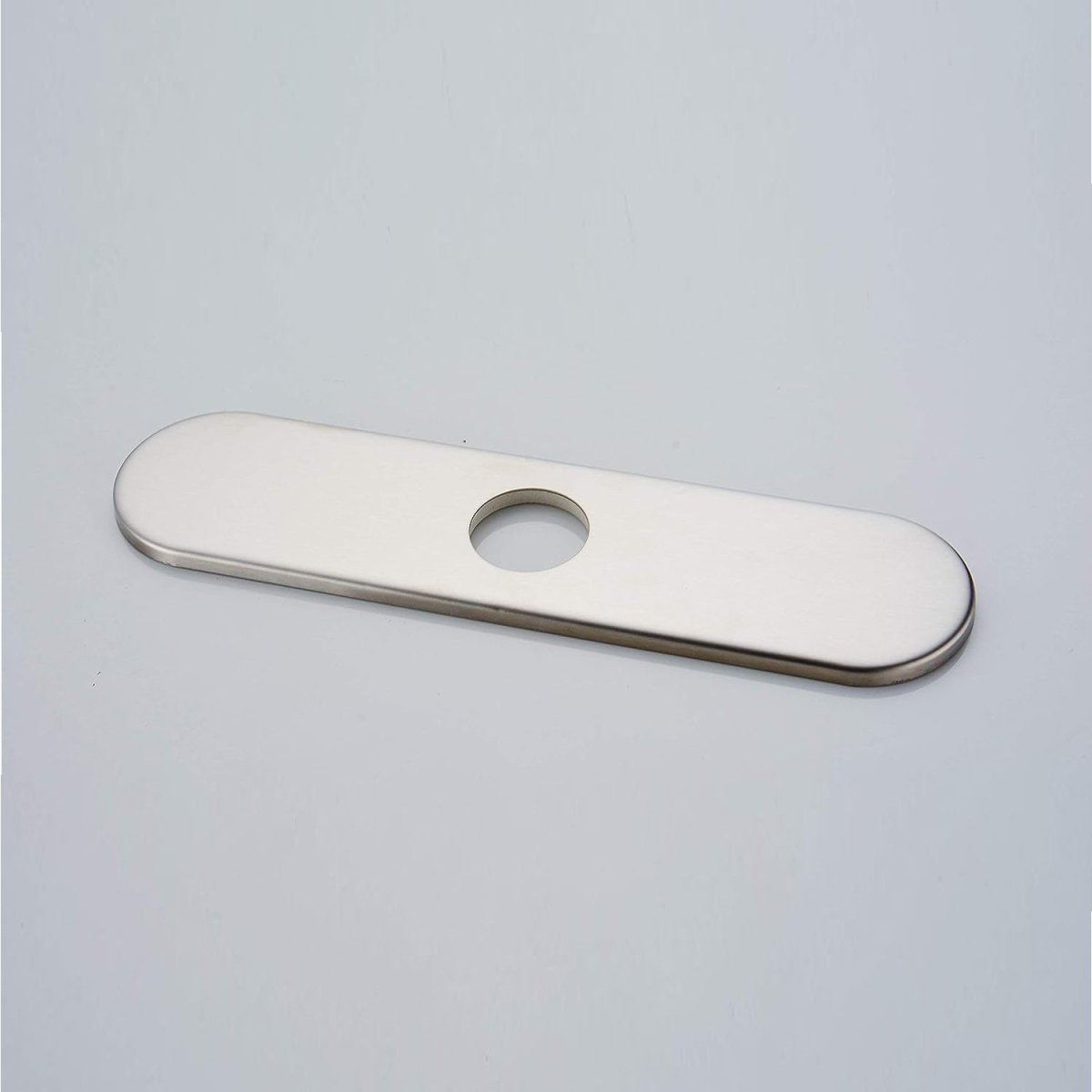 10 Inch Faucet Hole Cover Deck Plate Brushed Nickel - buyfaucet.com