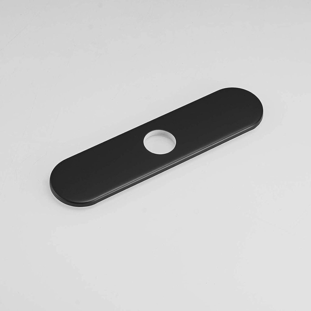 10 Inch Faucet Hole Cover Deck Plate Matte Black - buyfaucet.com
