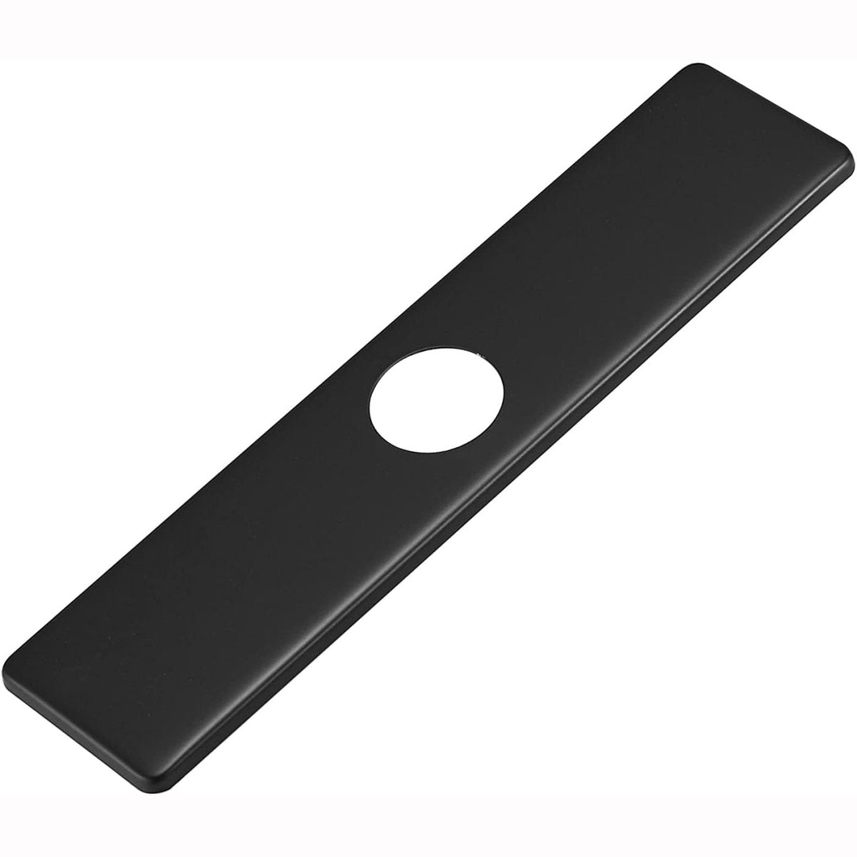 10 Inch Sink Hole Cover Deck Plate Matte Black - buyfaucet.com