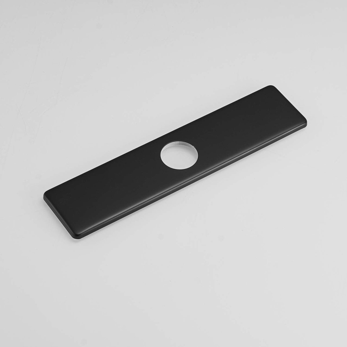 10 Inch Sink Hole Cover Deck Plate Matte Black - buyfaucet.com