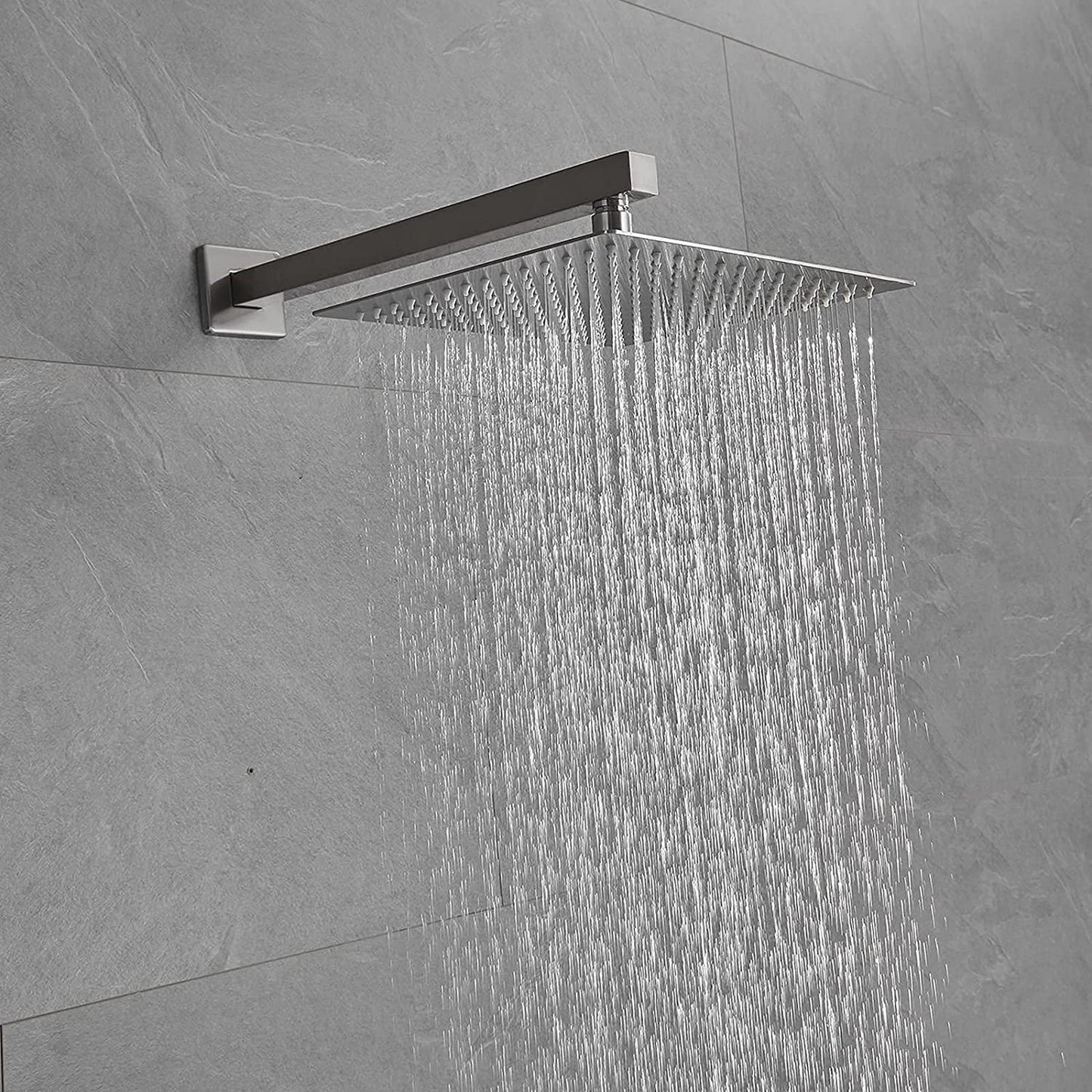 2-1 function Wall Mounted Shower Kit Brushed Nickel - buyfaucet.com