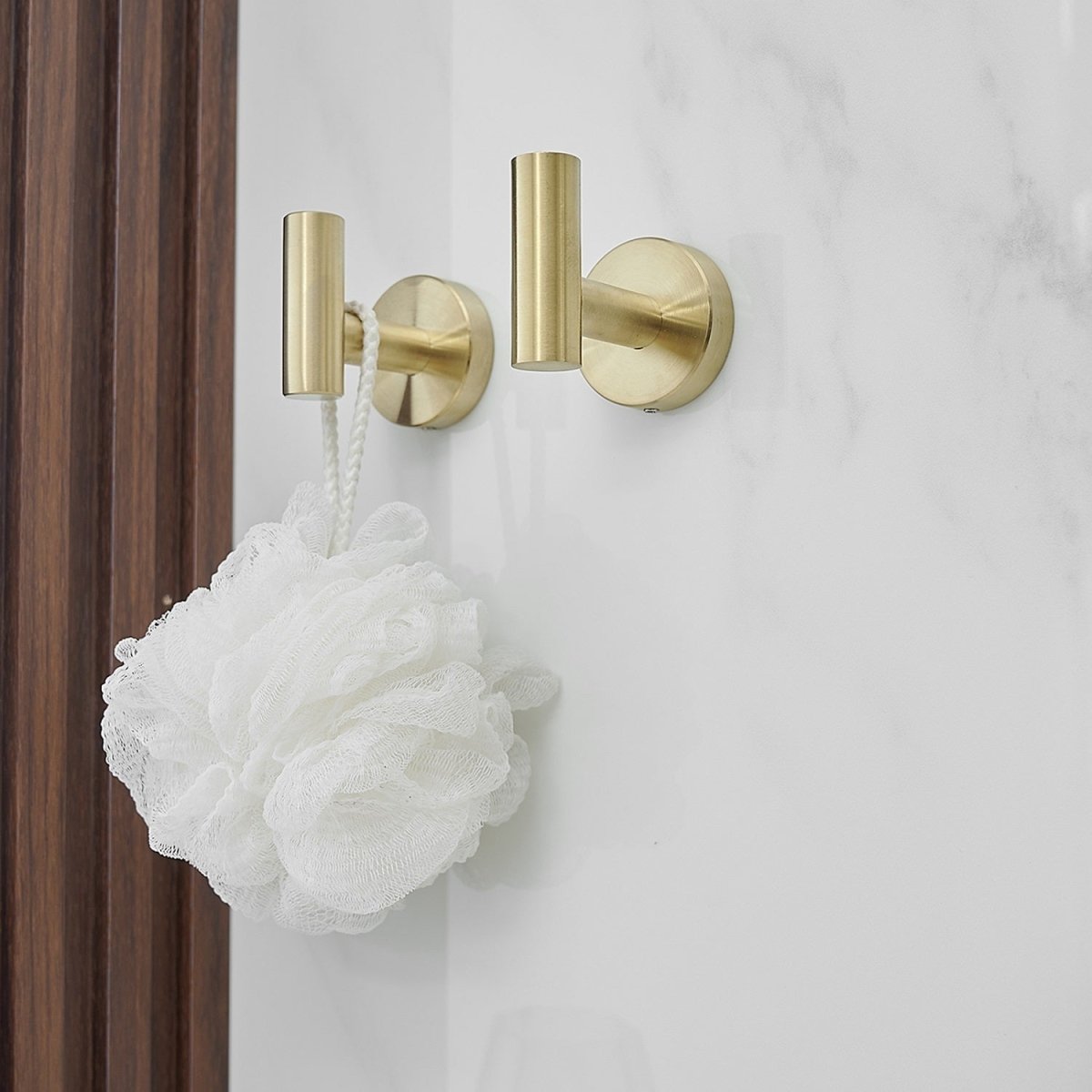 5 PCS Towel Bar Towel Hook Paper Holder Towel Ring Set Gold - buyfaucet.com