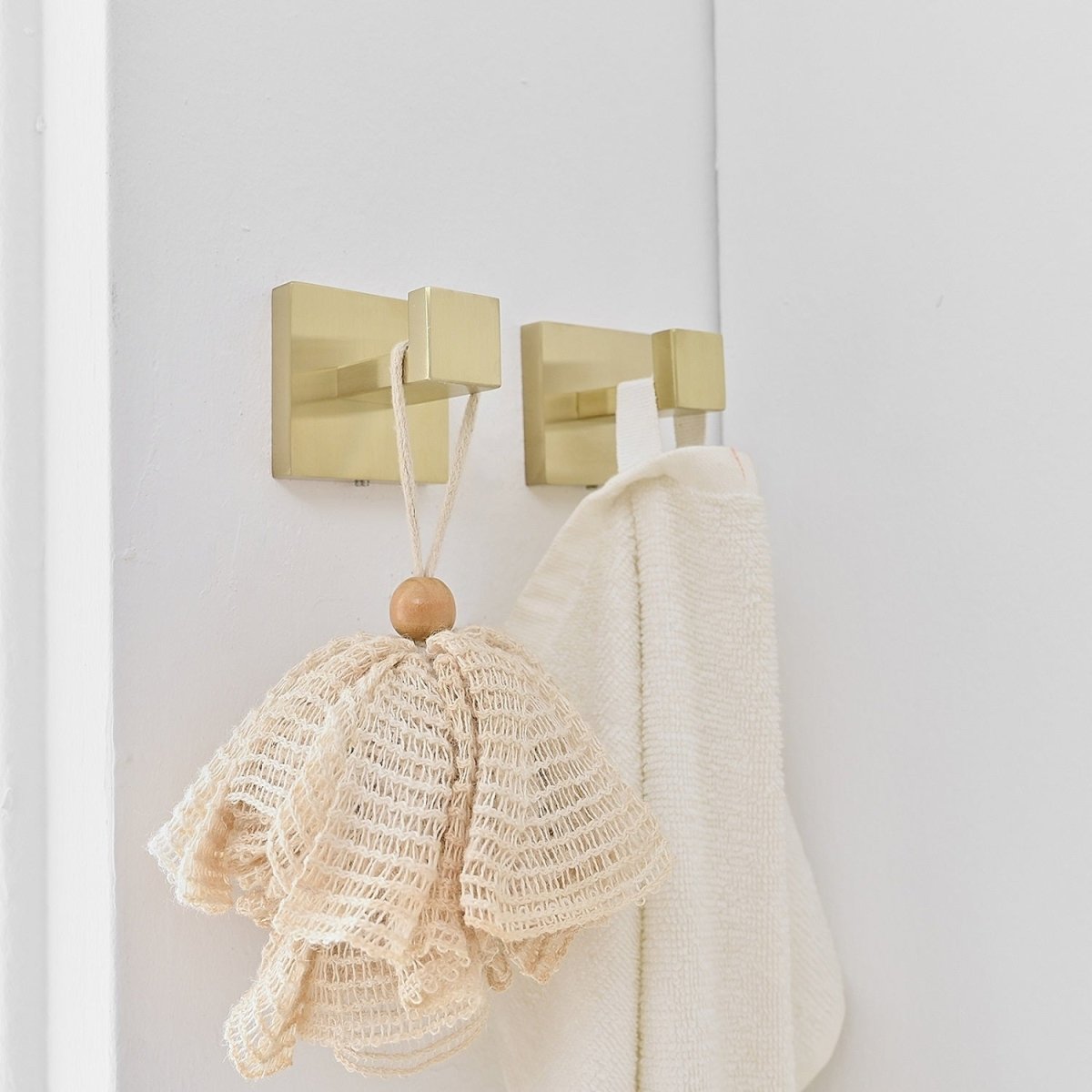 5 PCS Towel Bar Towel Hook Toilet Paper Holder Set Gold - buyfaucet.com