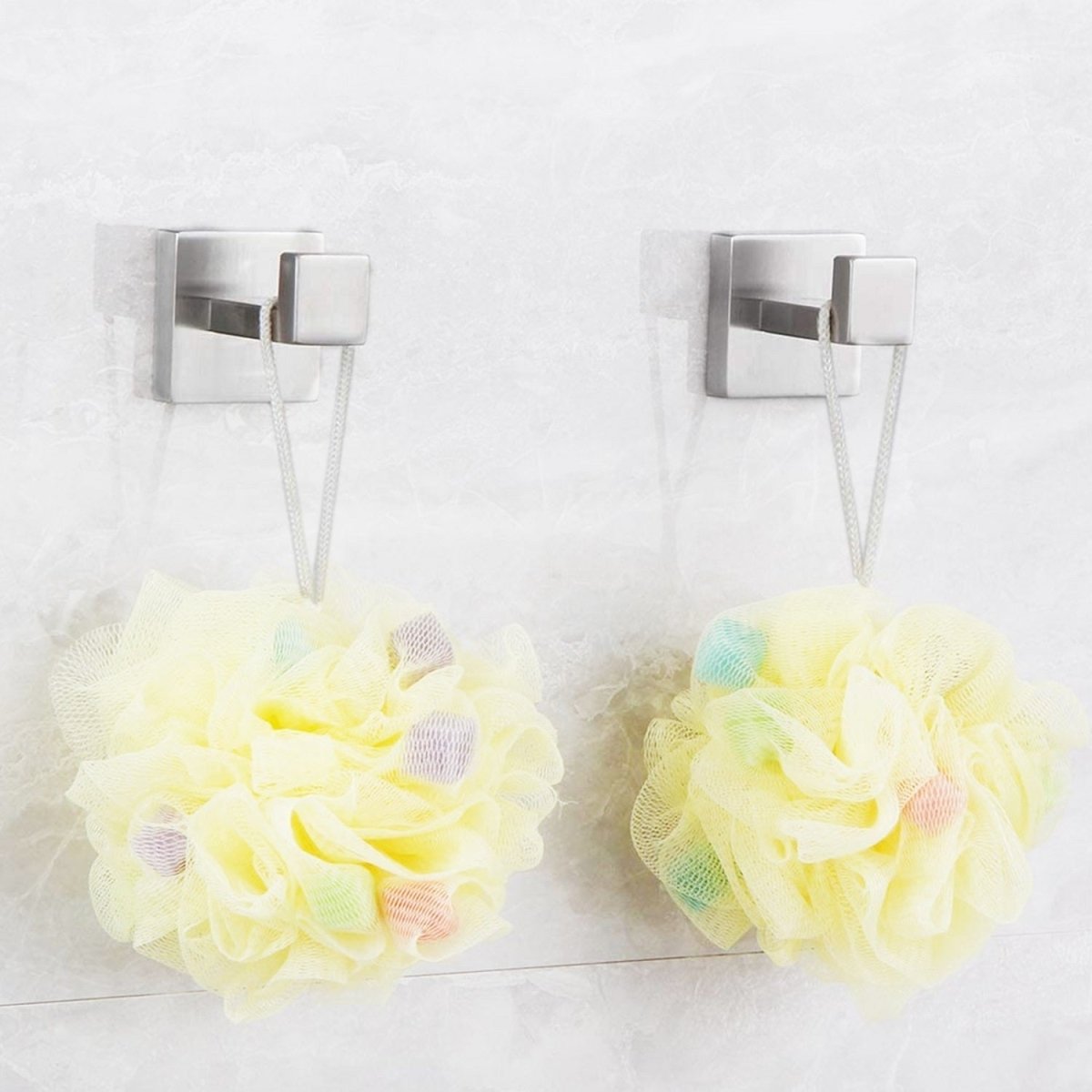5 PCS Towel Bar Towel Hook Toilet Paper Holder Set Nickel - buyfaucet.com