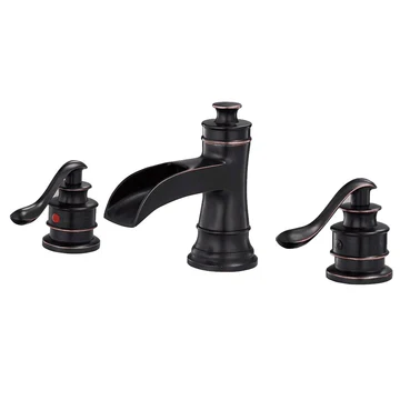 8 in 2-Handle Bathroom Faucet Oil Rubbed Bronze - buyfaucet.com