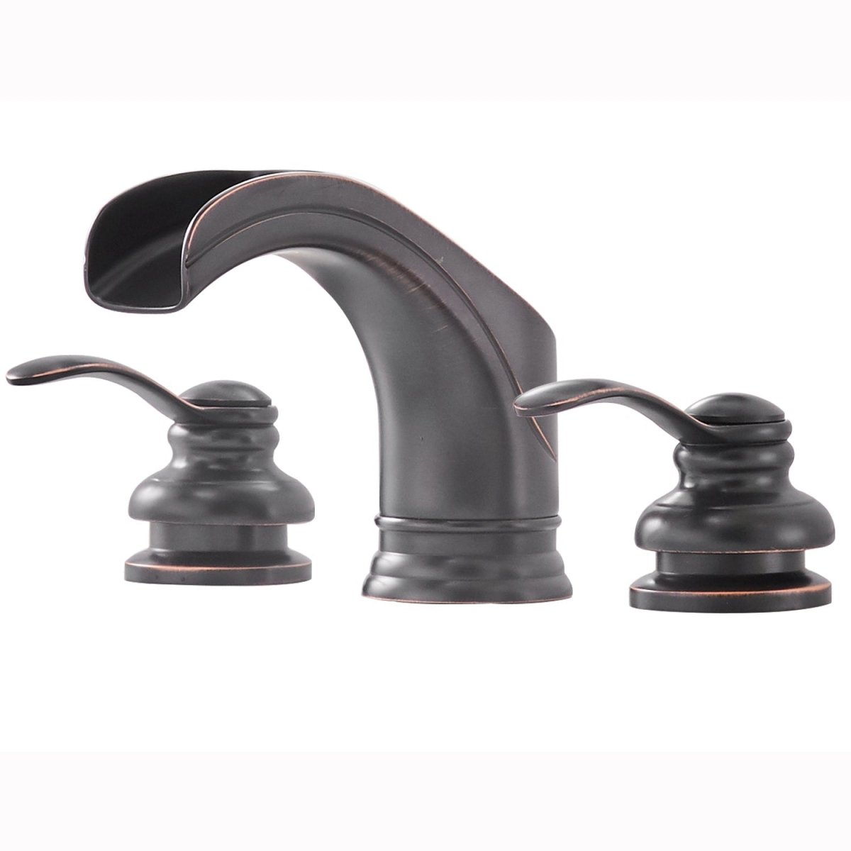 8 in Waterfall 2-Handle Bathroom Faucet Oil Rubbed Bronze - buyfaucet.com