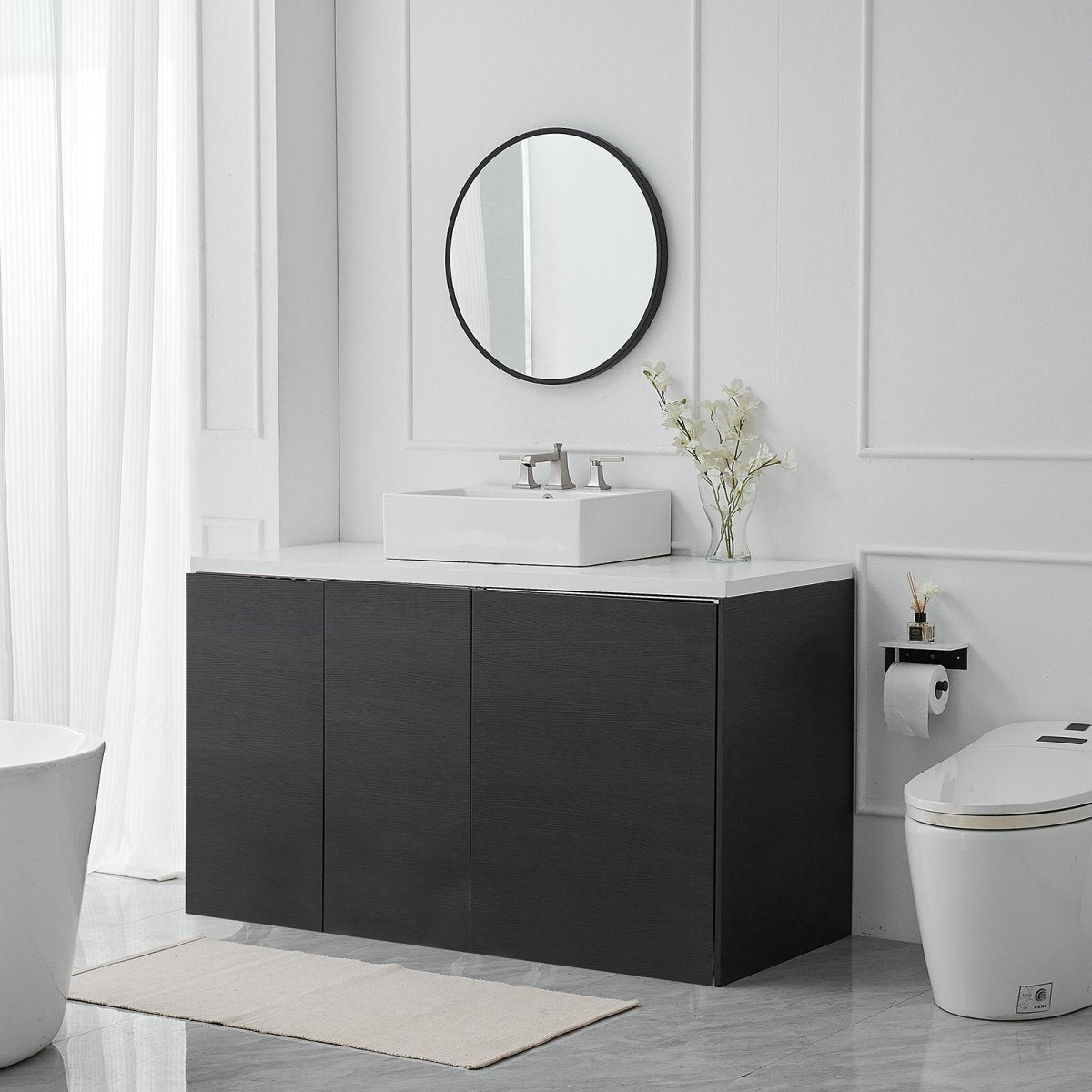 8 in. Widespread Double Handle Bathroom Faucet Brushed Nickel - buyfaucet.com