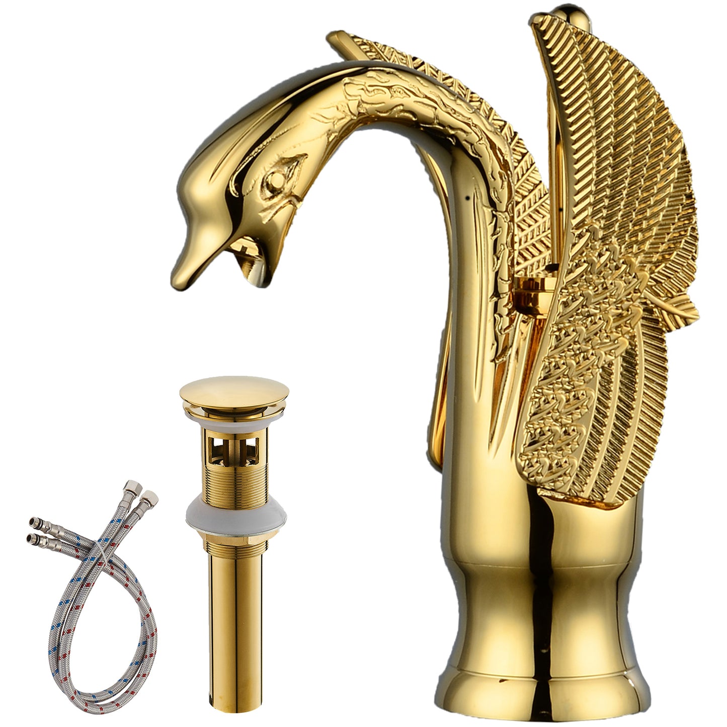 Bathroom Sink Faucet Gold