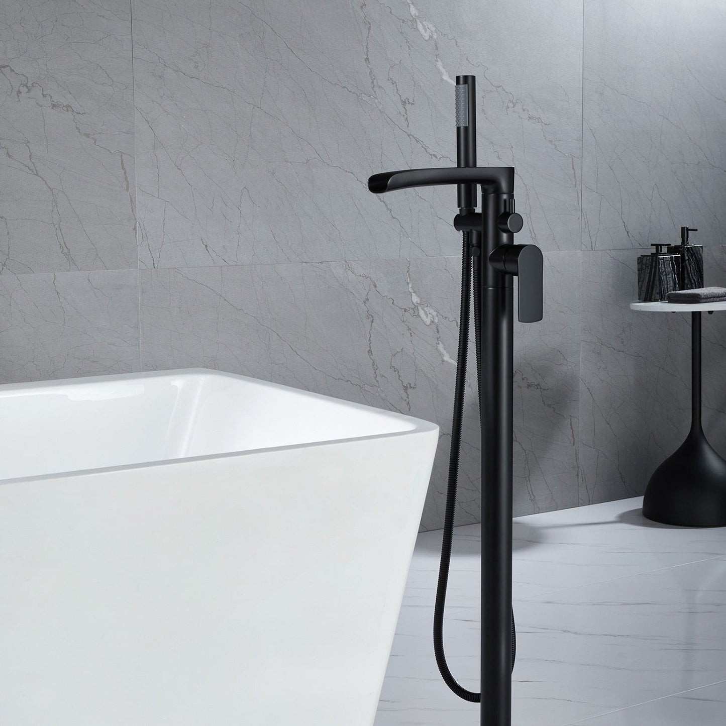 Bathroom Tub Faucet Black