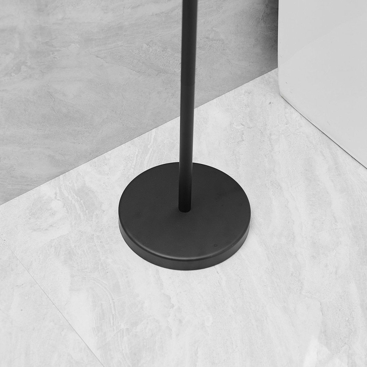 Bathroom Freestanding Toilet Paper Holder in Matte Black - buyfaucet.com