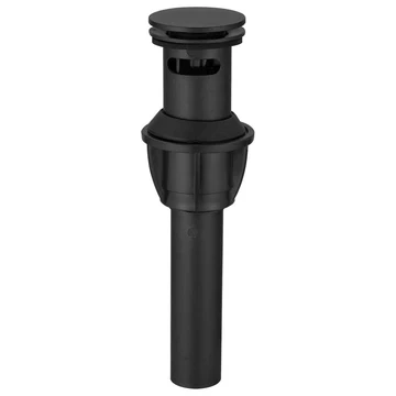 Bathroom Sink Drain Stopper Pop Up Drain Matte Black - buyfaucet.com