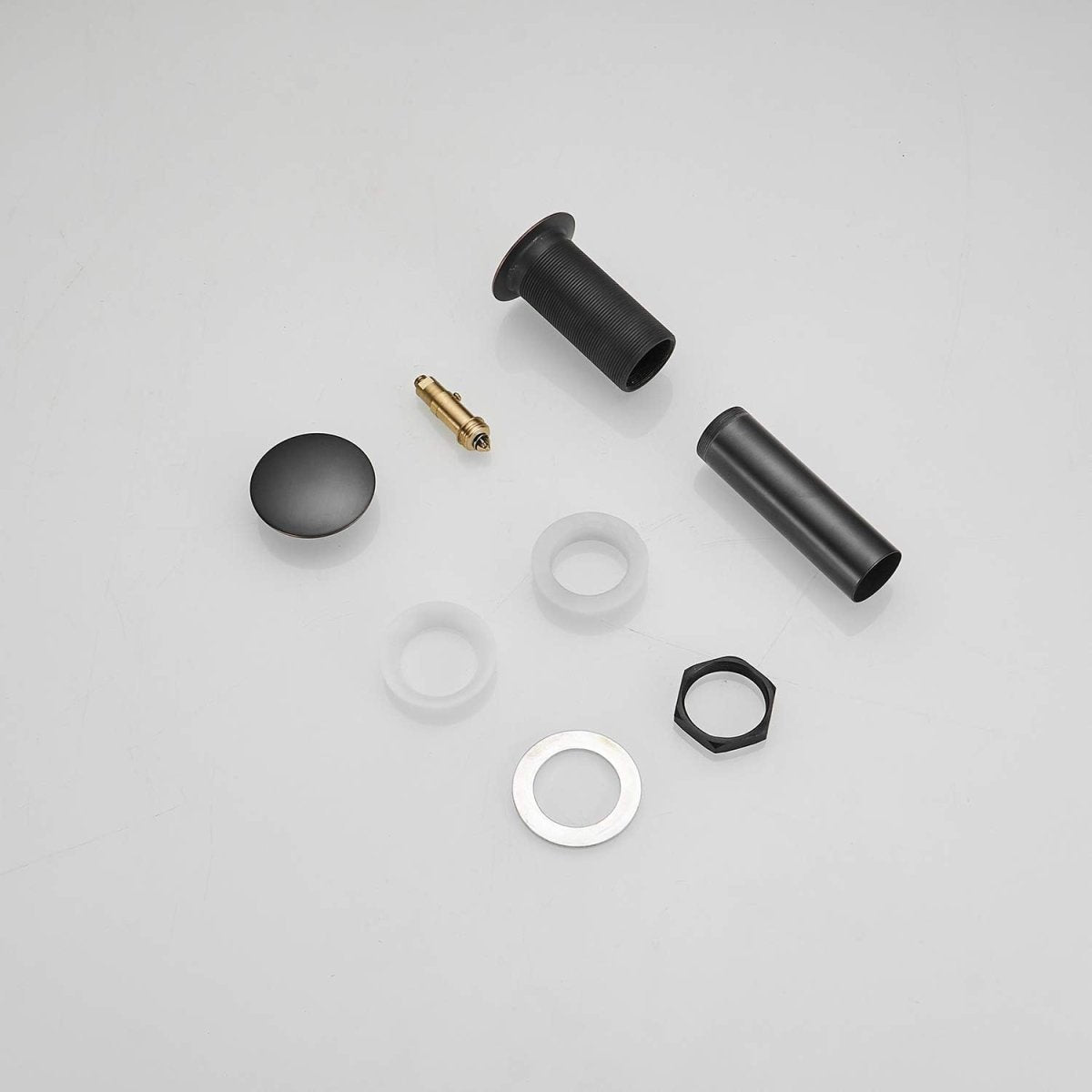 Bathroom Vanity Sink Drain Stopper without Overflow Fits Bronze - buyfaucet.com