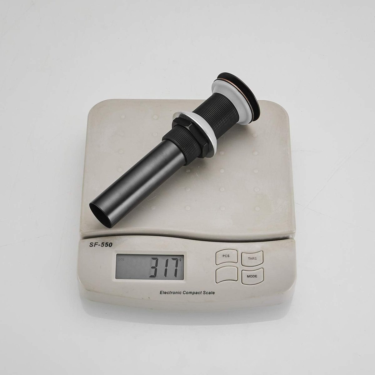 Bathroom Vanity Sink Drain Stopper without Overflow Fits Bronze - buyfaucet.com