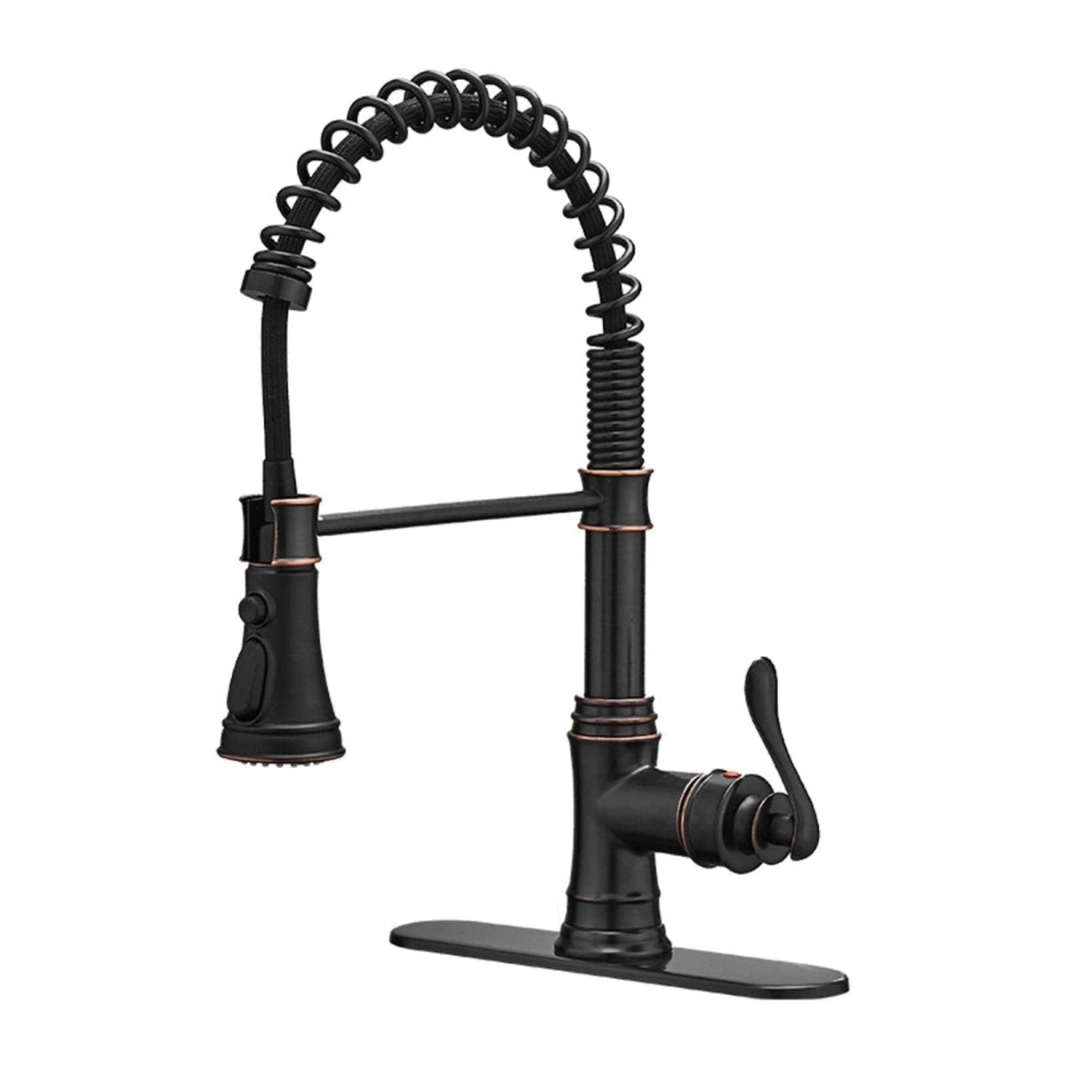 Pull-Down Sprayer 3 Spray Kitchen Faucet Oil Rubbed Bronze-1 - buyfaucet.com