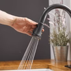Pull-Out Sprayer 3 Spray Kitchen Faucet Oil Rubbed Bronze - buyfaucet.com