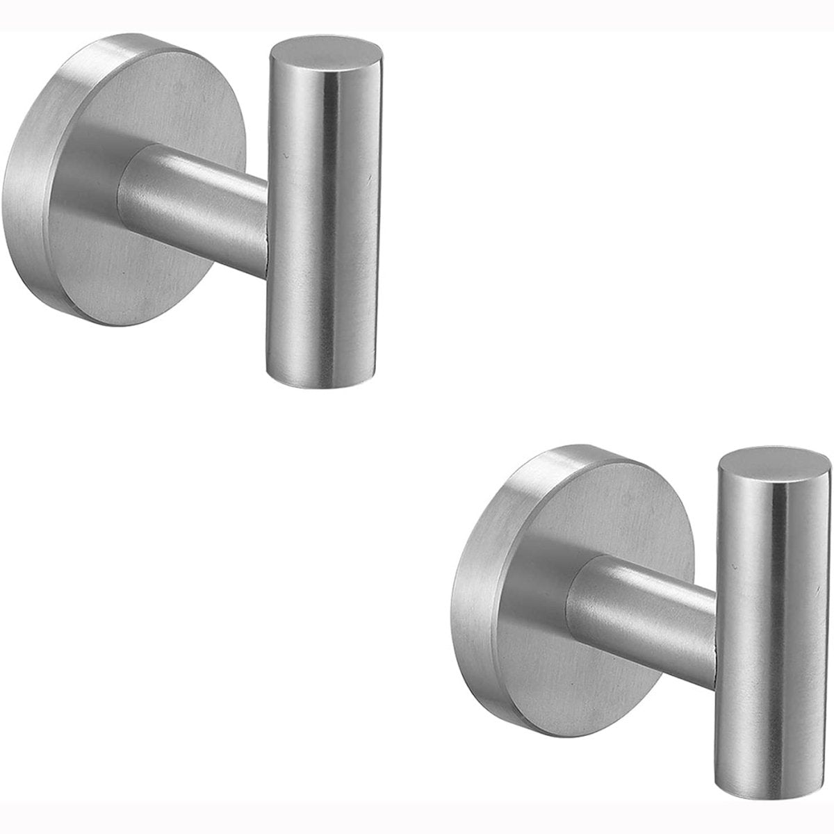 Round 2 Bathroom Towel Hook Stainless Steel Brushed Nickel - buyfaucet.com