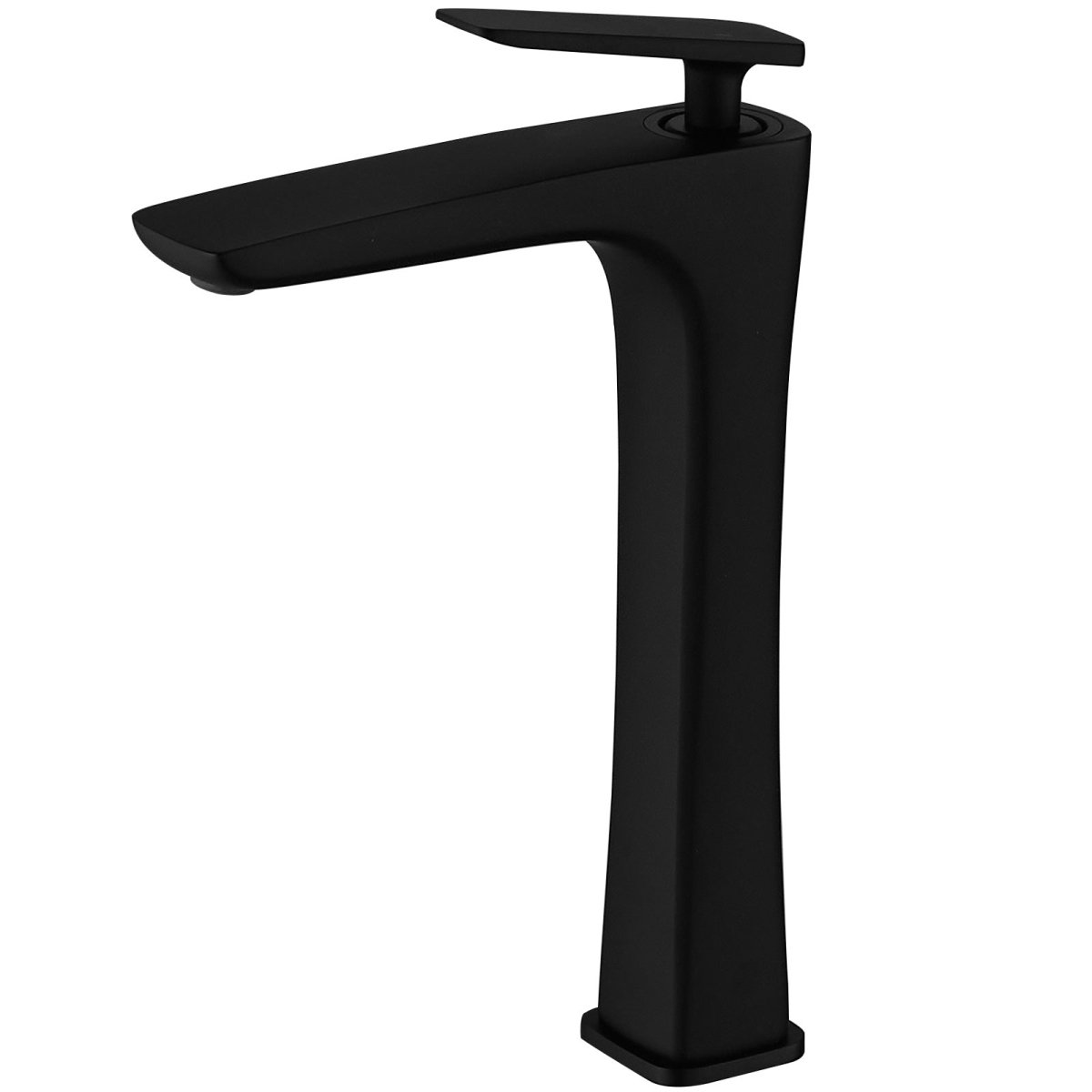 Single Handle Tall Bowl Bathroom Vessel Sink Faucet Black - buyfaucet.com