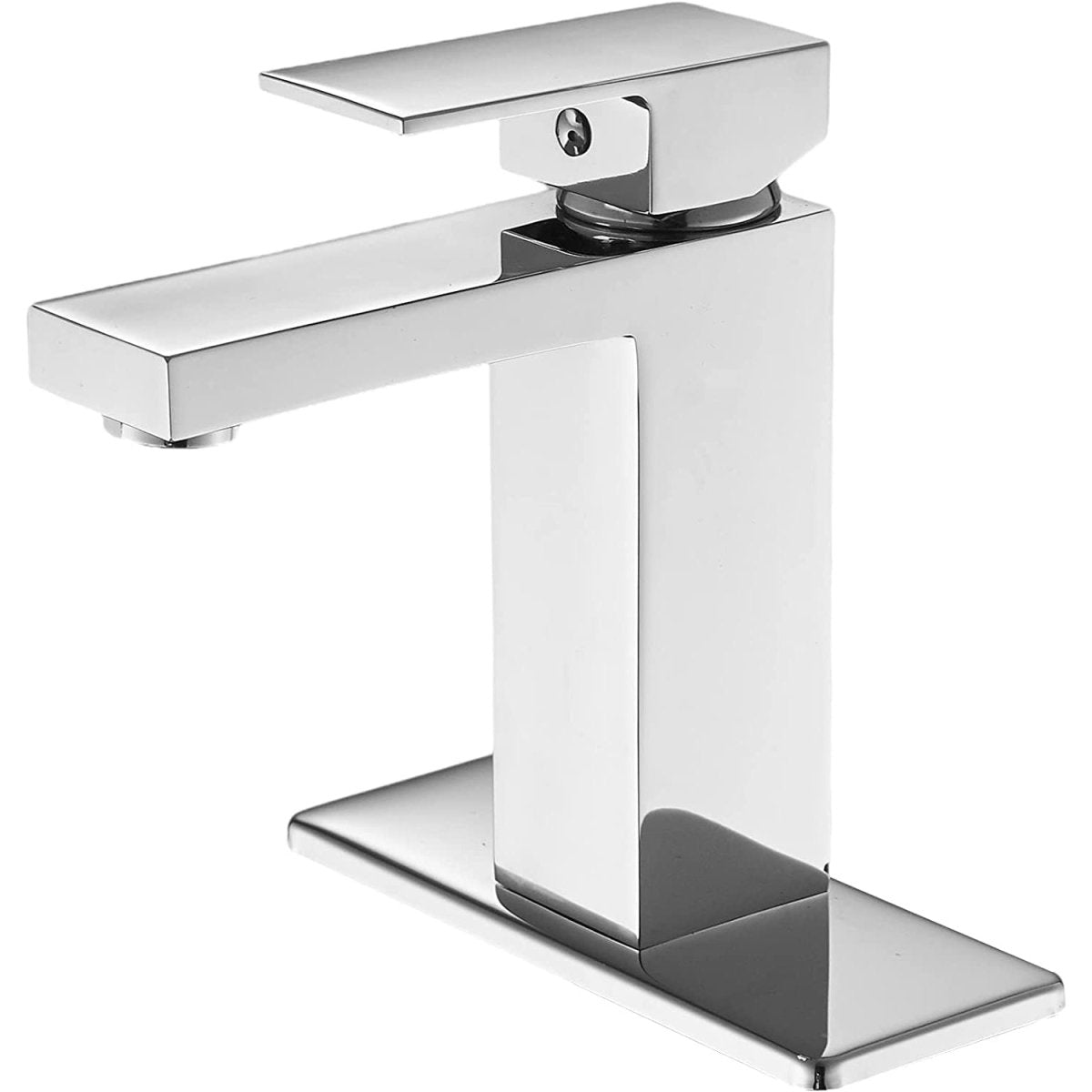 Single Hole Single-Handle Bathroom Faucet Chrome - buyfaucet.com