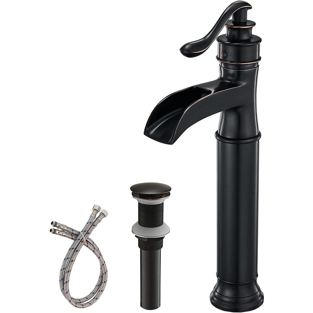 Single Hole Single-Handle Bathroom Faucet Oil Rubbed Bronze - buyfaucet.com