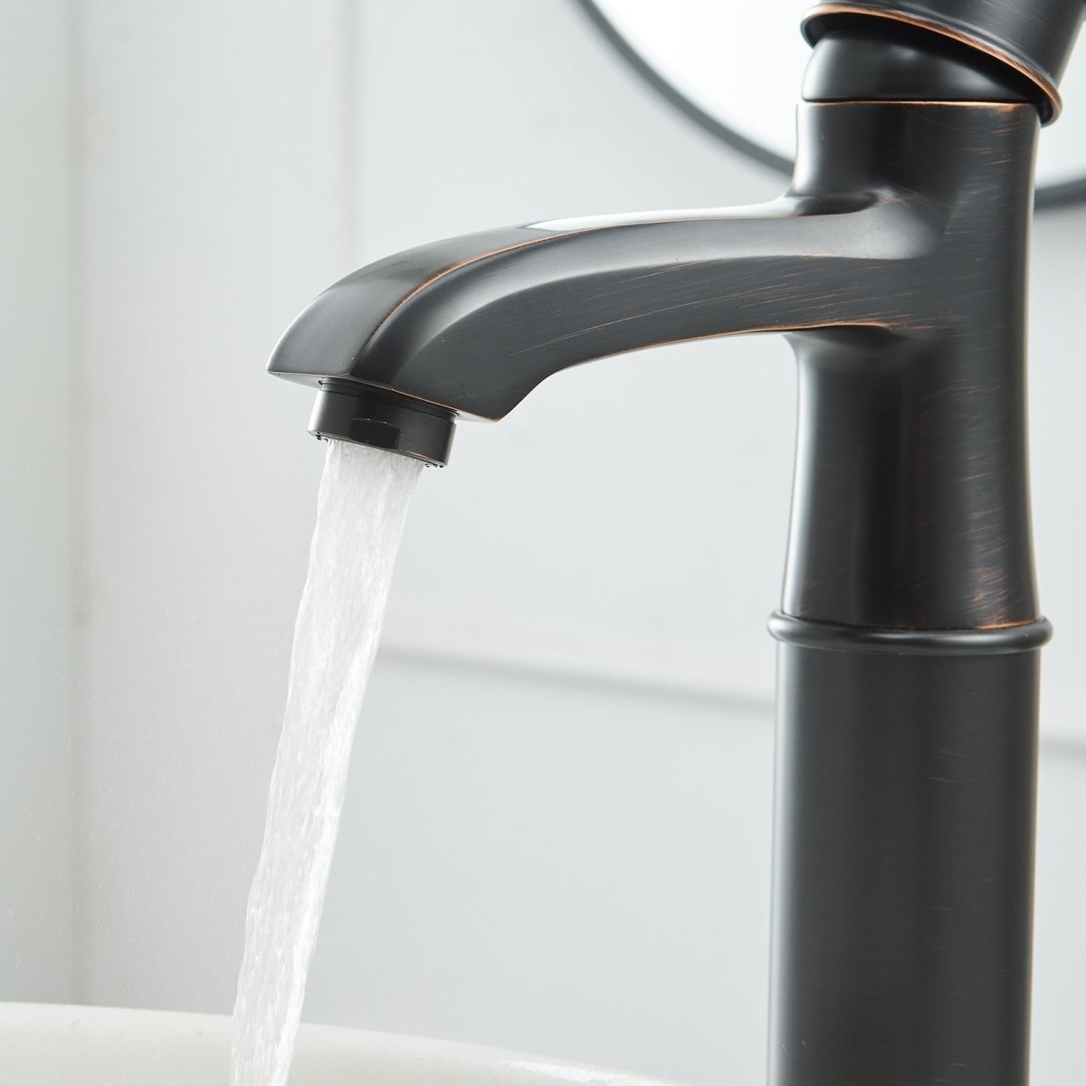 Single Hole Single Handle Bathroom Faucet Oil Rubbed Bronze - buyfaucet.com