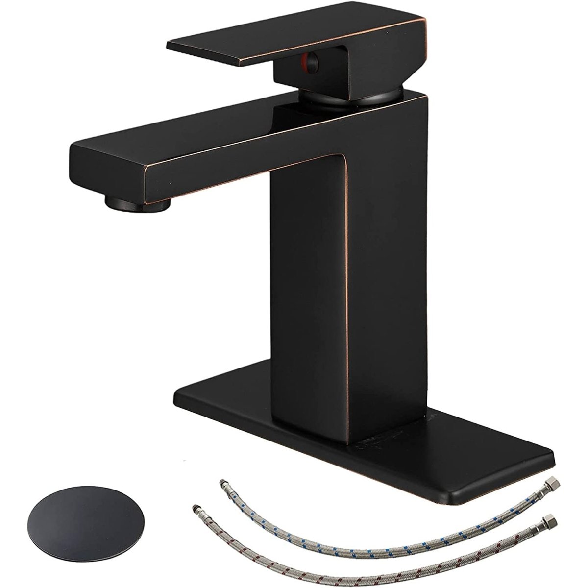 Single Hole Single-Handle Bathroom Faucet Oil Rubbed Bronze - buyfaucet.com