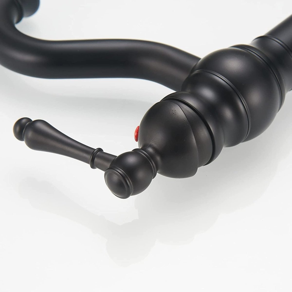 Single Hole Single Handle Bathroom Sink Faucet Black - buyfaucet.com