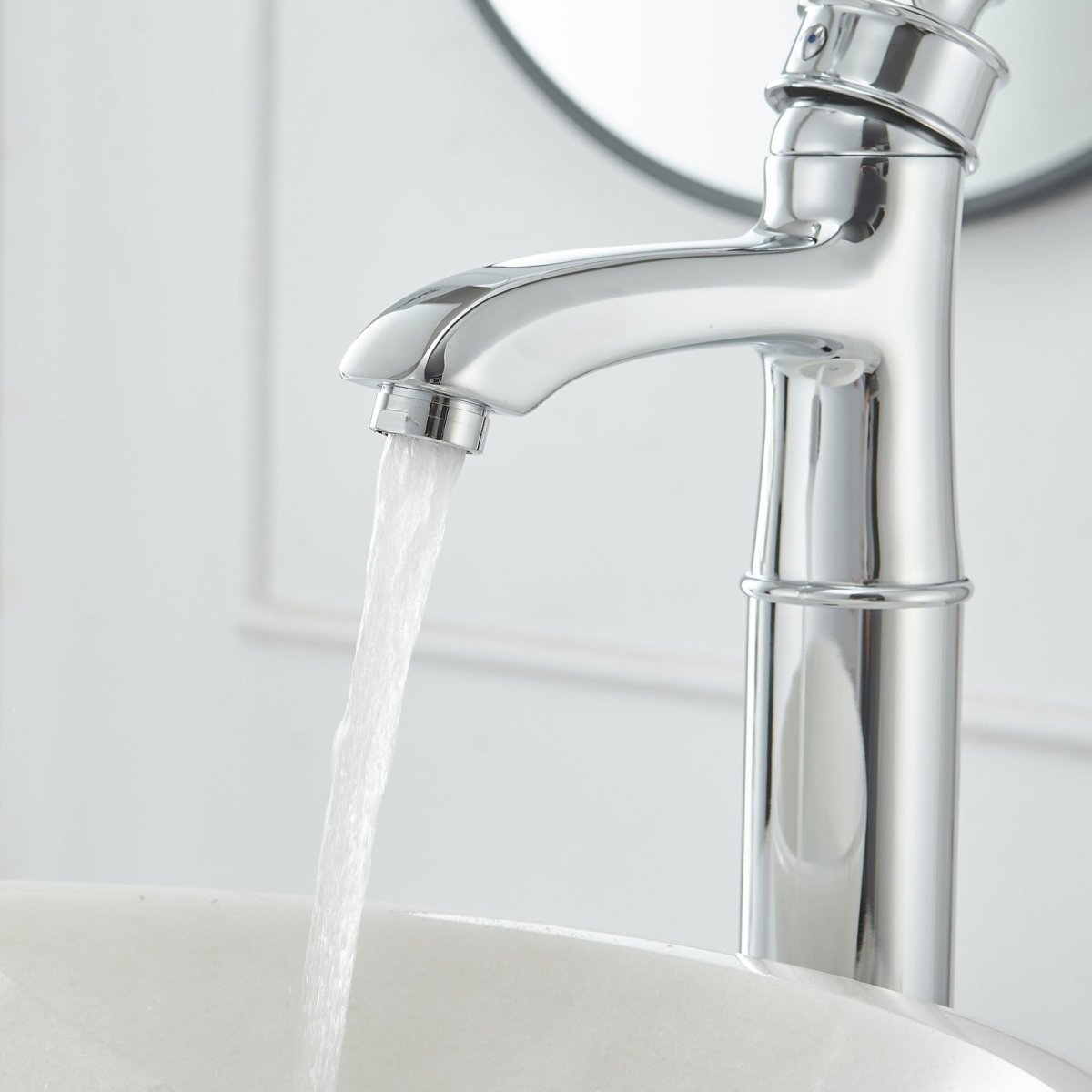 Single Hole Single Handle Bathroom Sink Faucet Chrome - buyfaucet.com