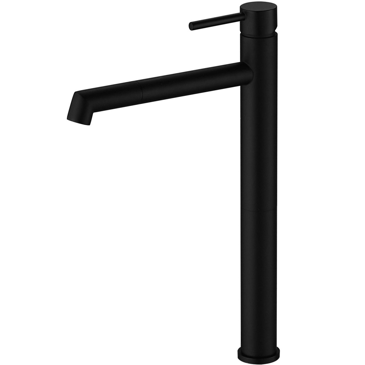 Single Hole Single Handle Bathroom Sink Faucet Matte Black - buyfaucet.com