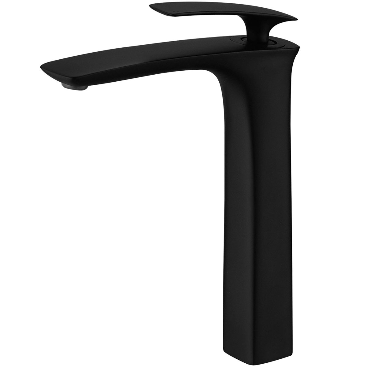 Single Hole Single Handle Modern Bathroom Sink Faucet Black - buyfaucet.com