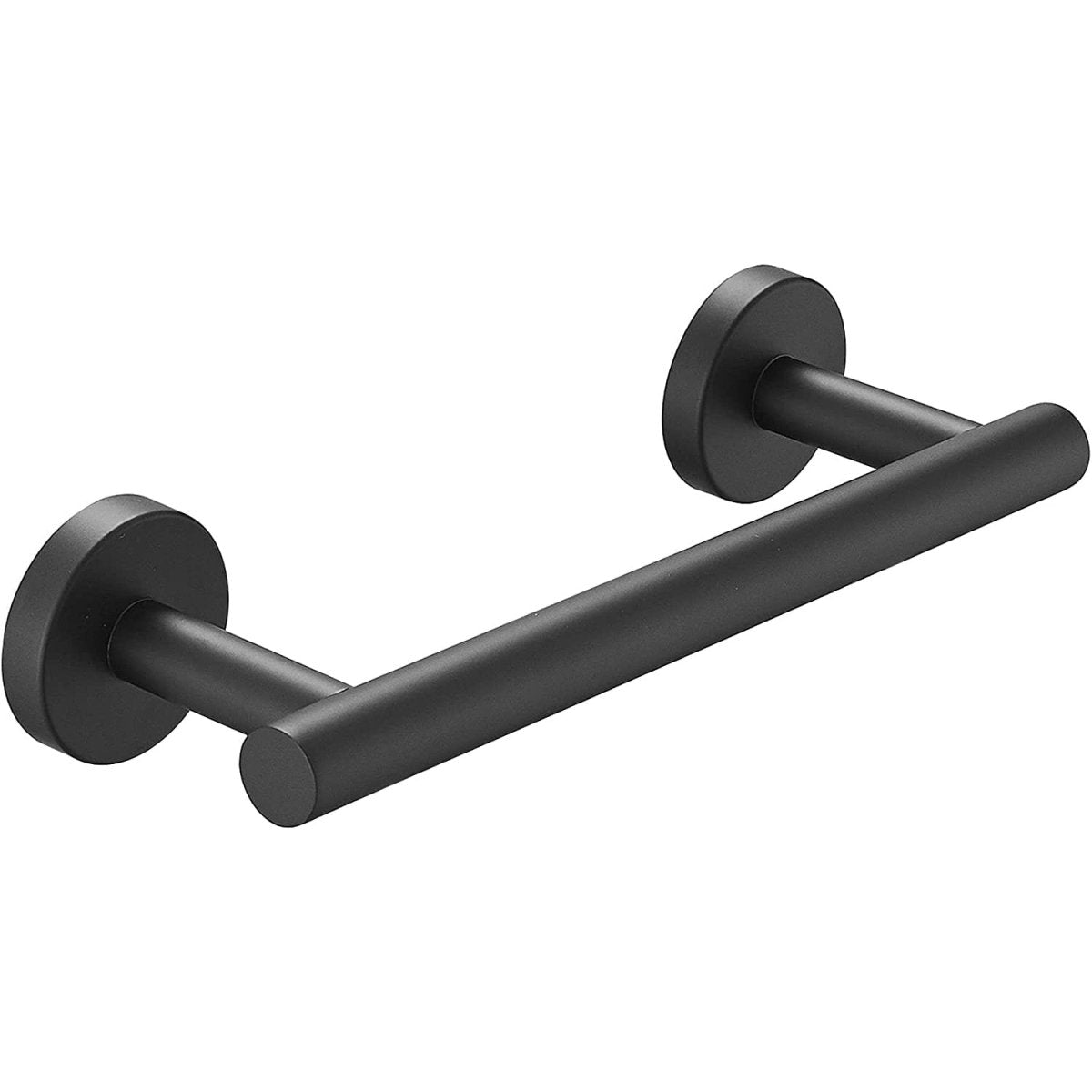 Single Wall Mounted Hand Towel Holder Matte Black - buyfaucet.com