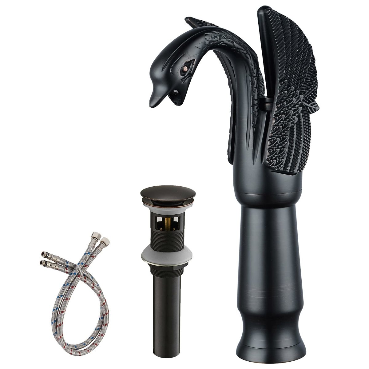 Swan Single Hole 1-Handle Bathroom Faucet Oil Rubbed Bronze - buyfaucet.com