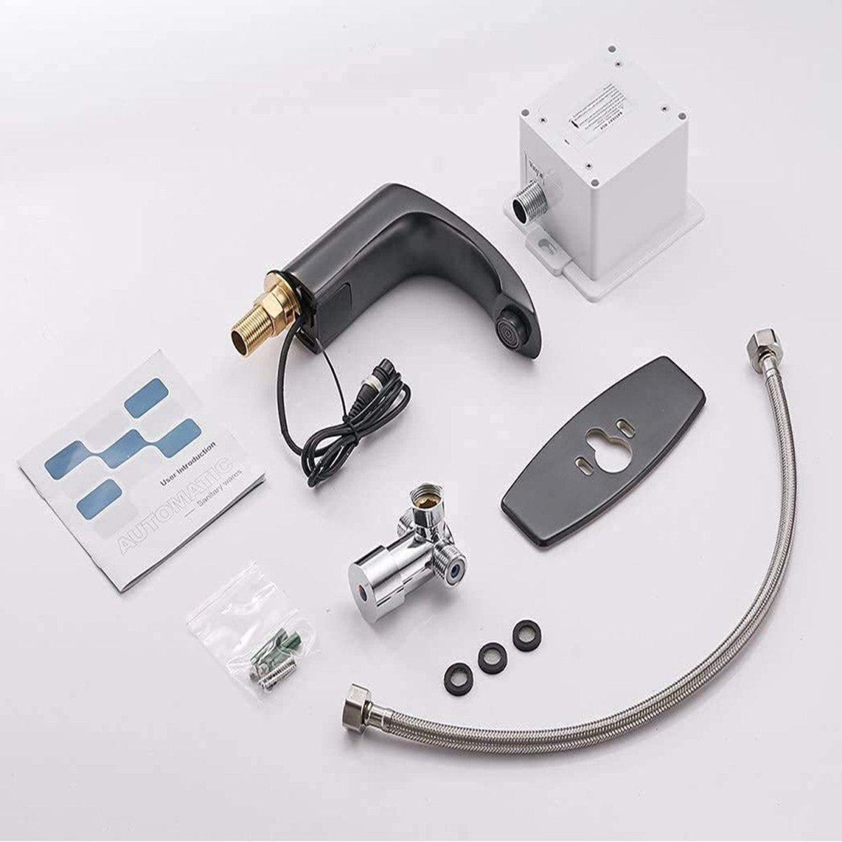 Touchless Bathroom Faucet With Drain Oil Rubbed Bronze - buyfaucet.com