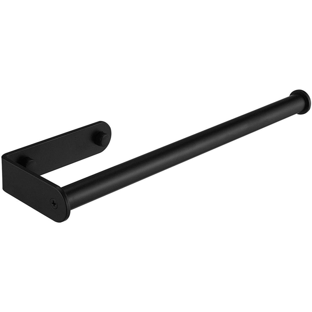 Wall Mount under Cabinet Kitchen Paper Towel Holder Black - buyfaucet.com