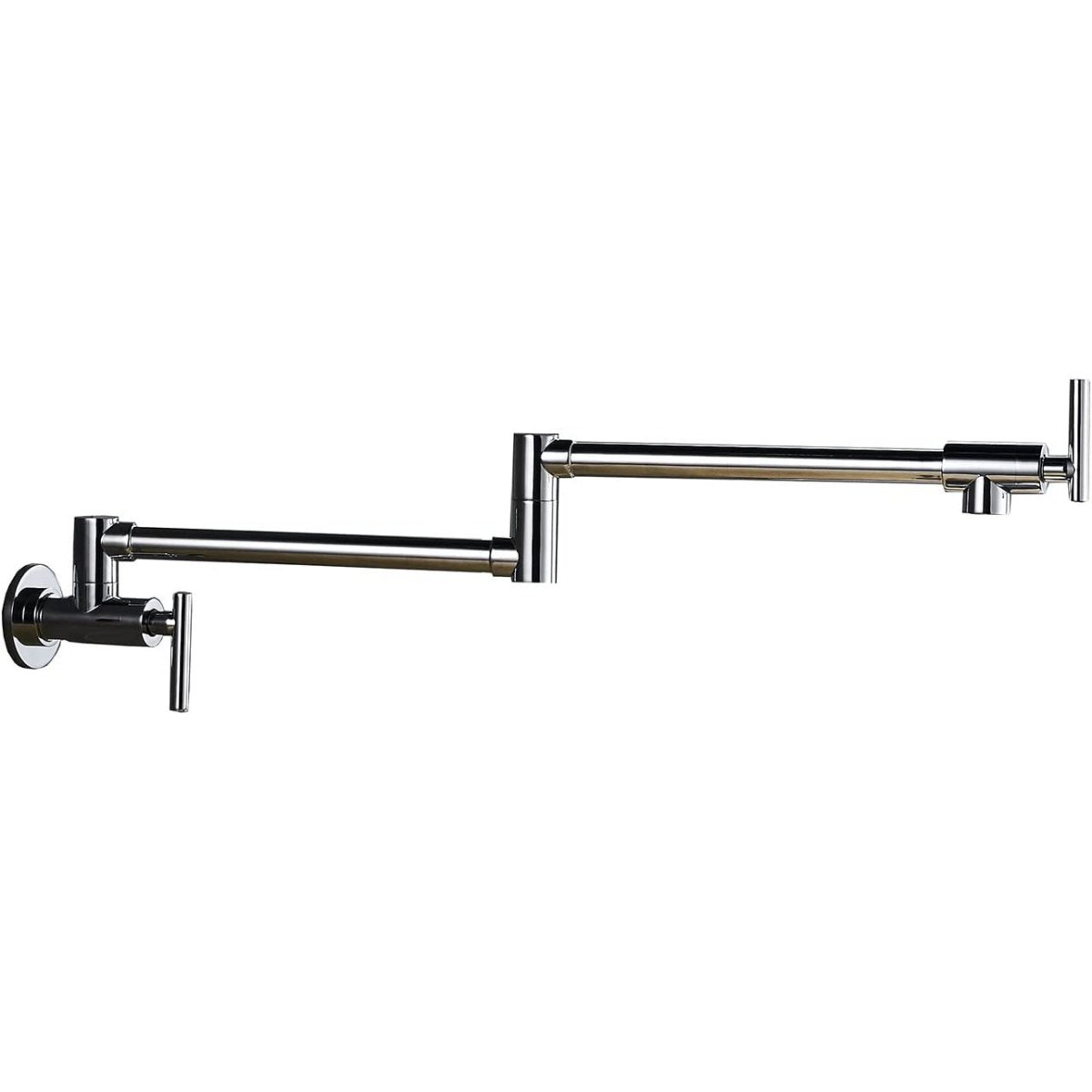 Wall Mounted Pot Filler in Polished Chrome - buyfaucet.com