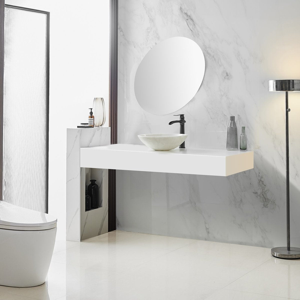 Waterfall Bathroom With Pop-up Drain Oil Rubbed Bronze - buyfaucet.com