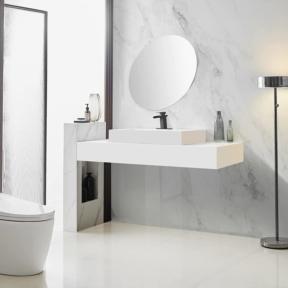 Sink Faucet Lavatory Mixer Tap Matte Black