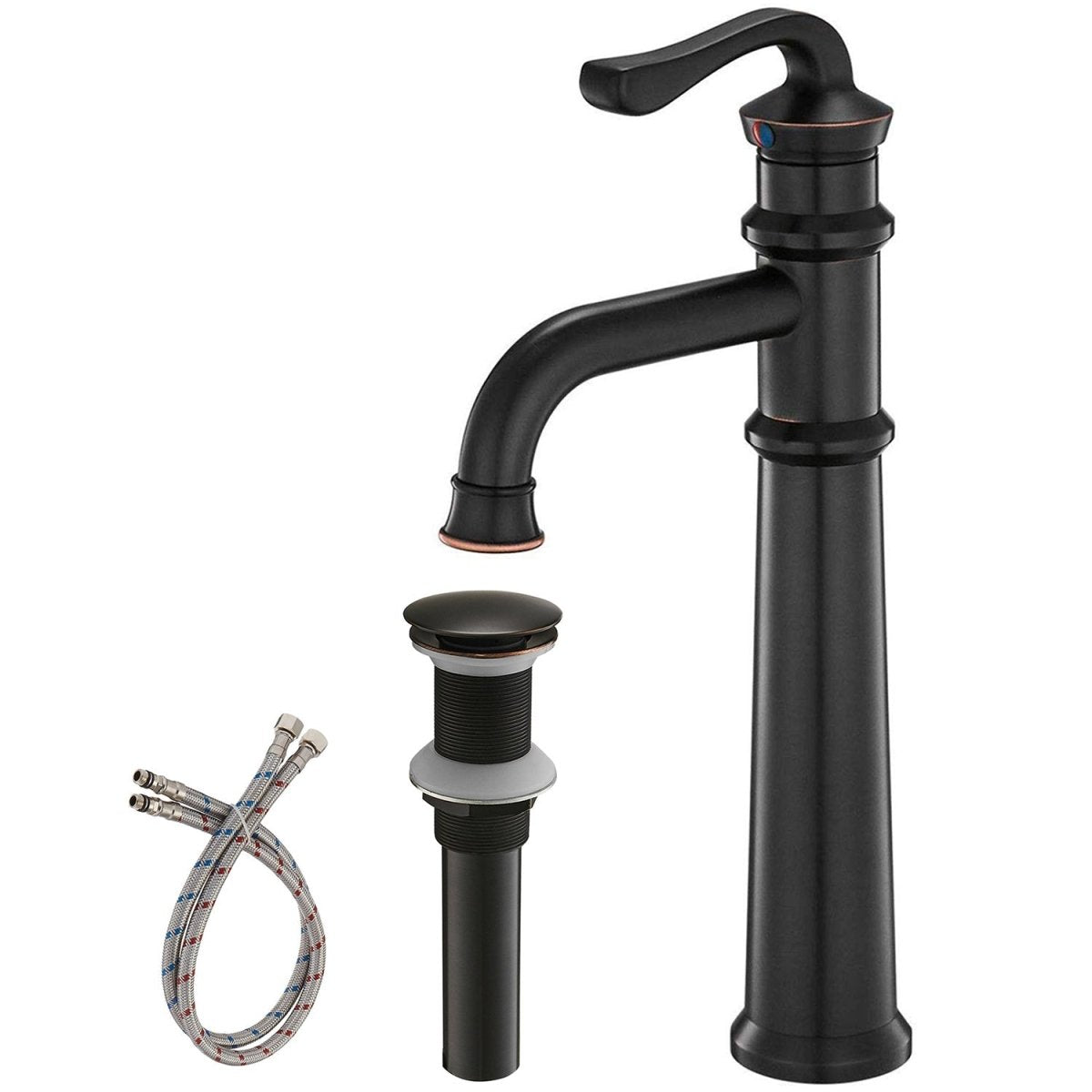 Waterfall Single Hole Bathroom Faucet Oil Rubbed Bronze - buyfaucet.com