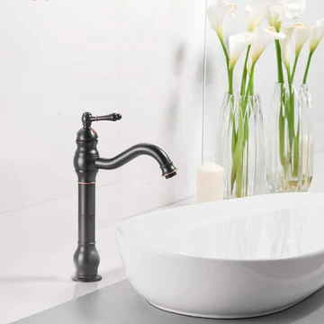 Waterfall Single Hole Bathroom Faucet Oil Rubbed Bronze - buyfaucet.com