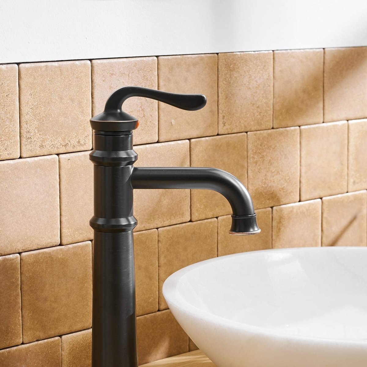 Waterfall Single Hole Bathroom Faucet Oil Rubbed Bronze - buyfaucet.com