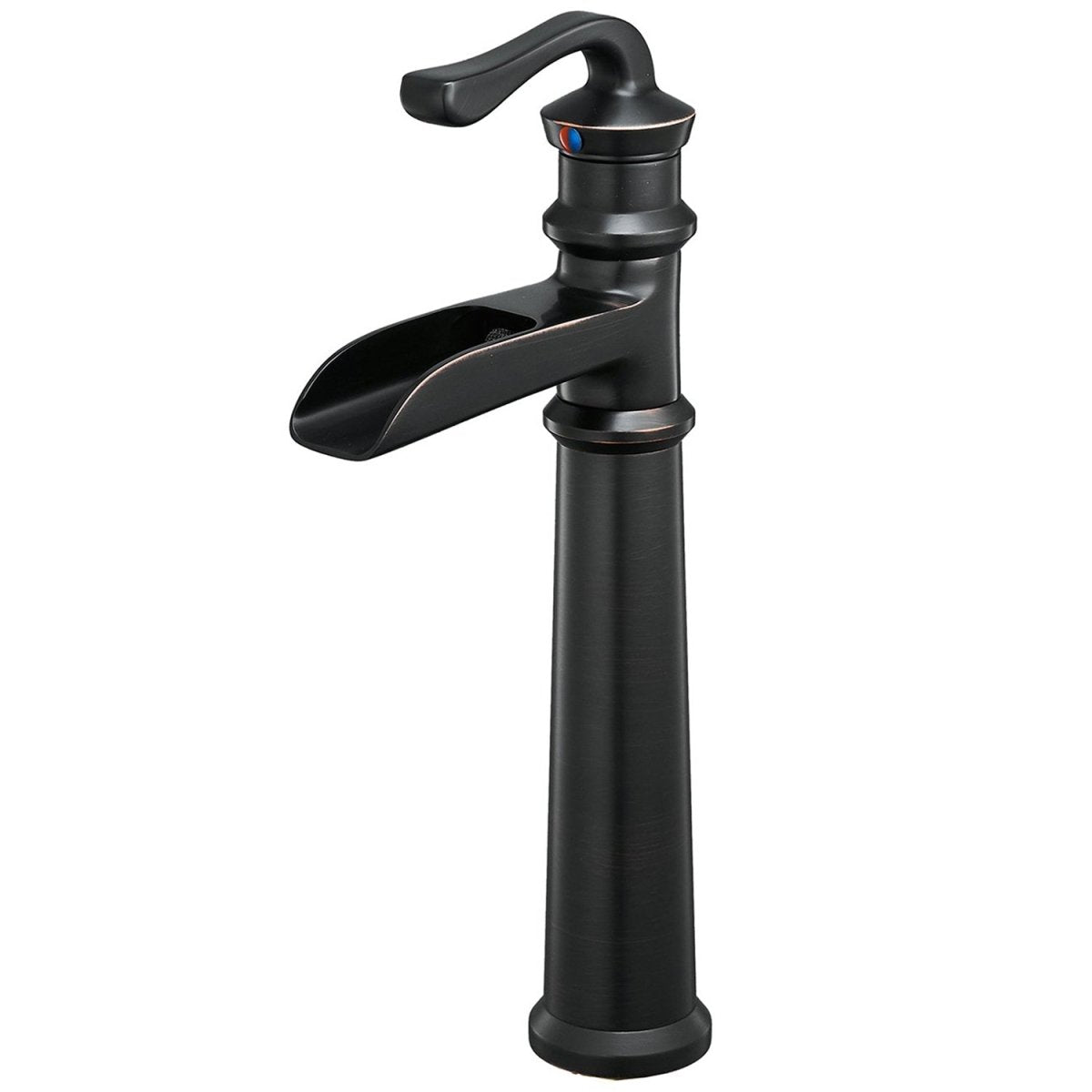 Waterfall Single Hole Bathroom Faucet Oil Rubbed Bronze - buyfaucet.com