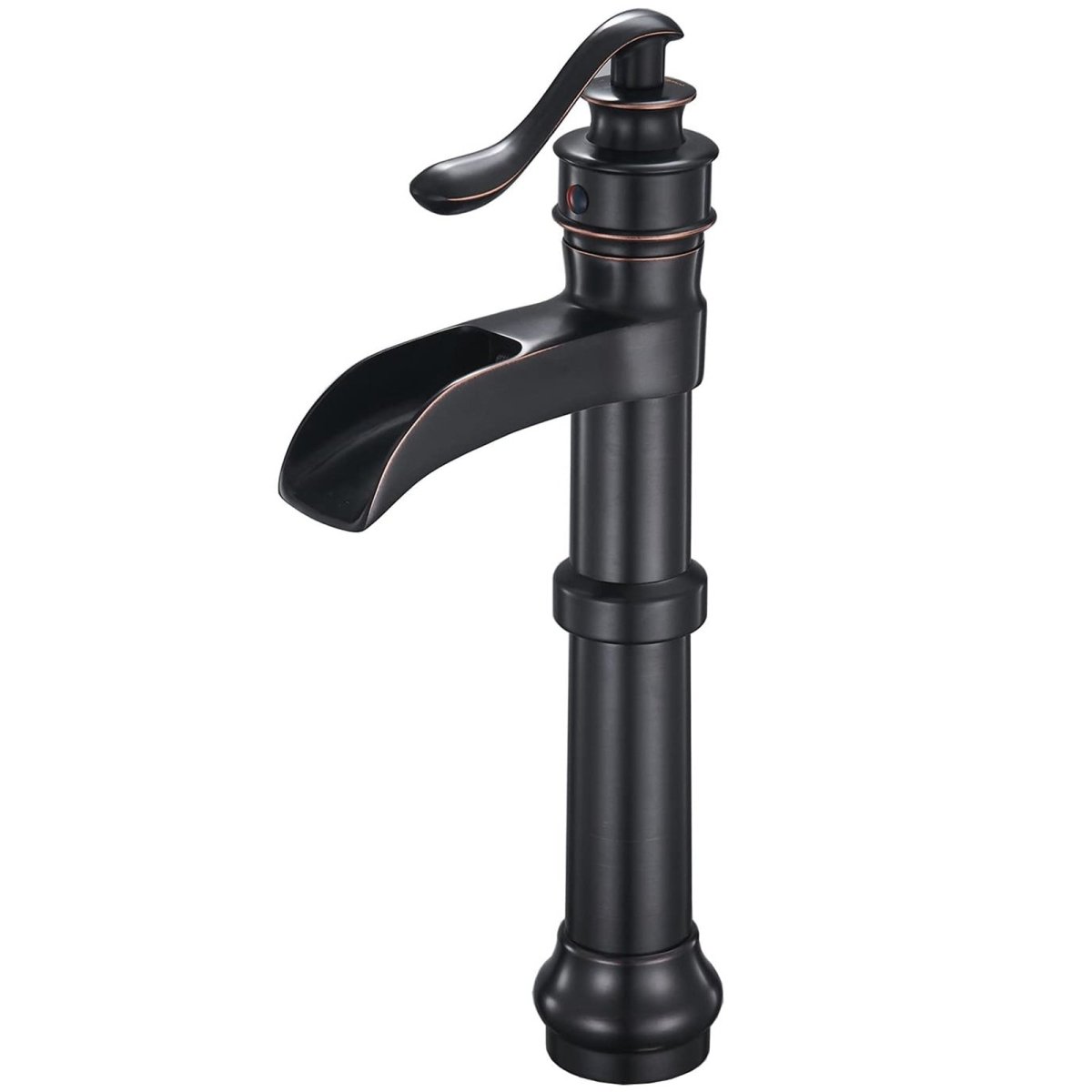Waterfall Single Hole Bathroom Faucet Oil Rubbed Bronze - buyfaucet.com