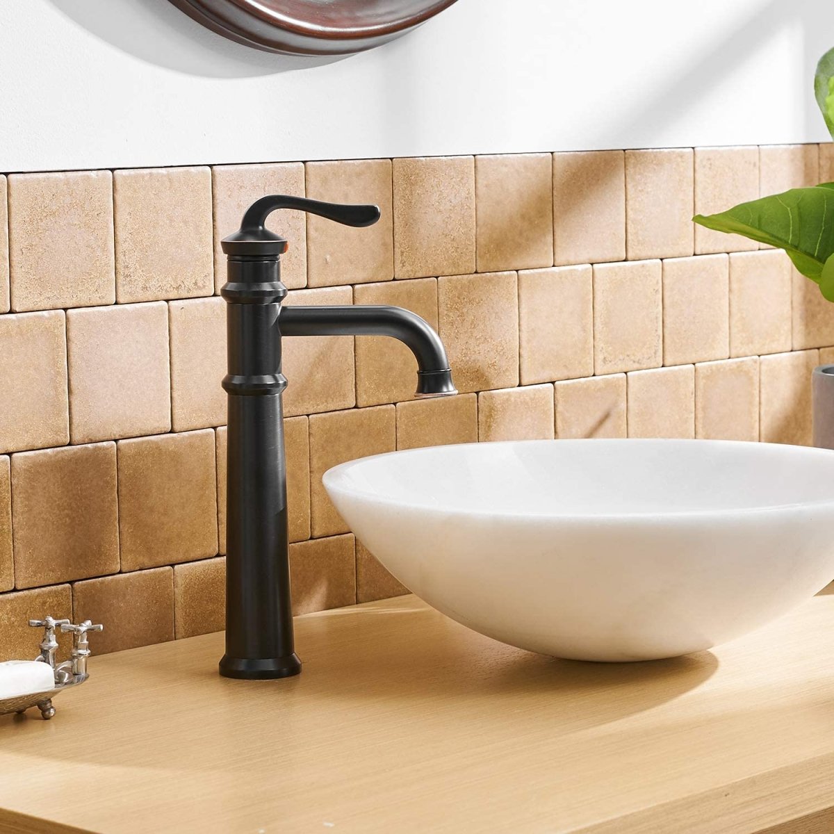 Waterfall Single Hole Bathroom Faucet Oil Rubbed Bronze - buyfaucet.com