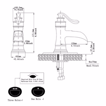 Waterfall Single Hole Single-Handle Bathroom Faucet Chrome-1 - buyfaucet.com