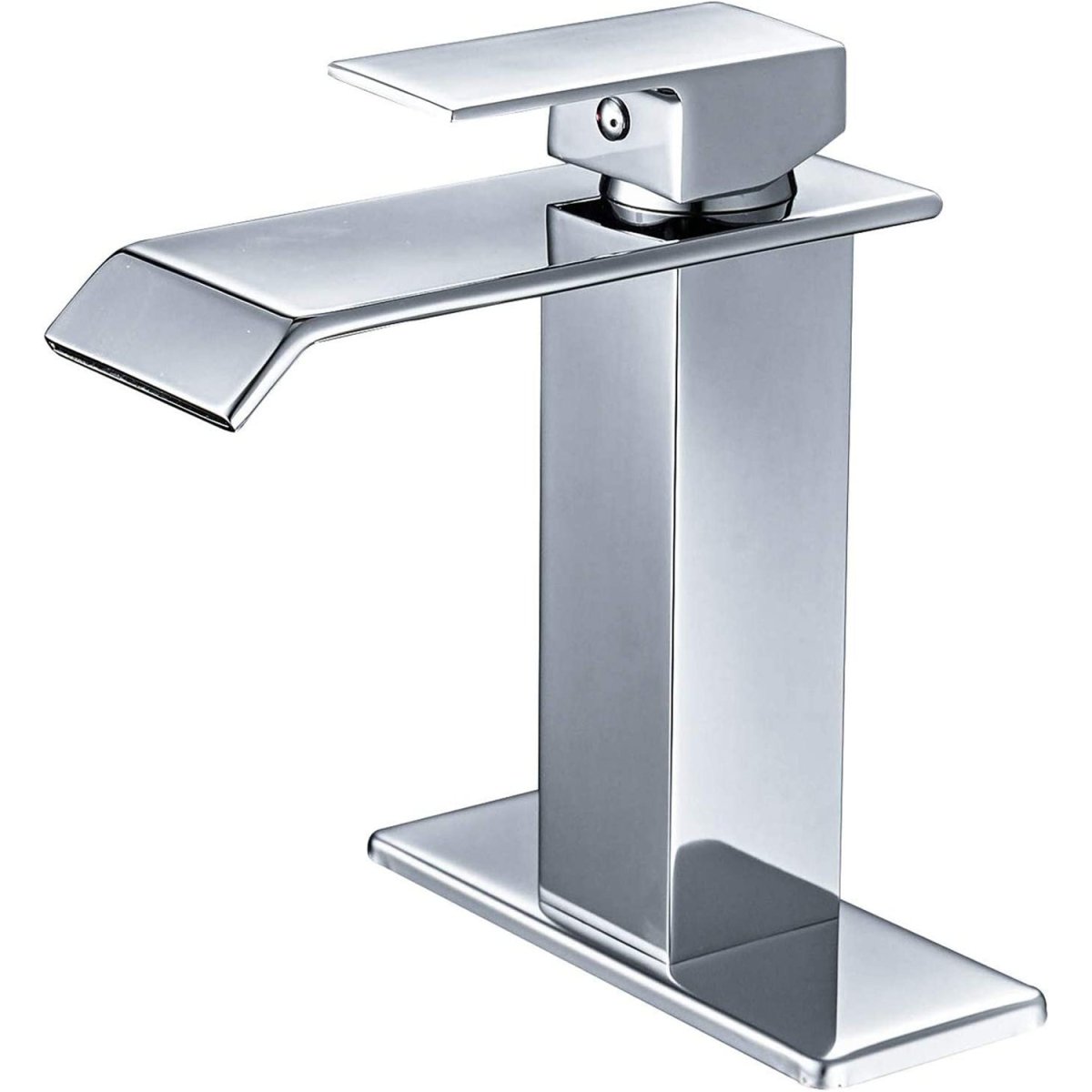 Waterfall Single Hole Single-Handle Bathroom Faucet Chrome - buyfaucet.com