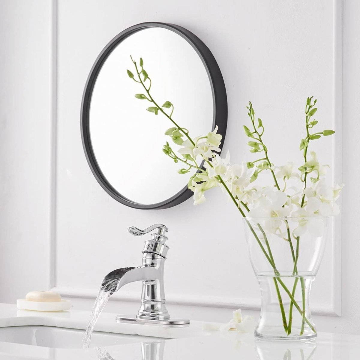 Waterfall Single Hole Single-Handle Bathroom Faucet Chrome - buyfaucet.com