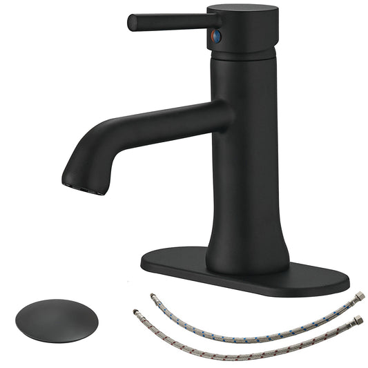 Bathroom Faucet Matte Black